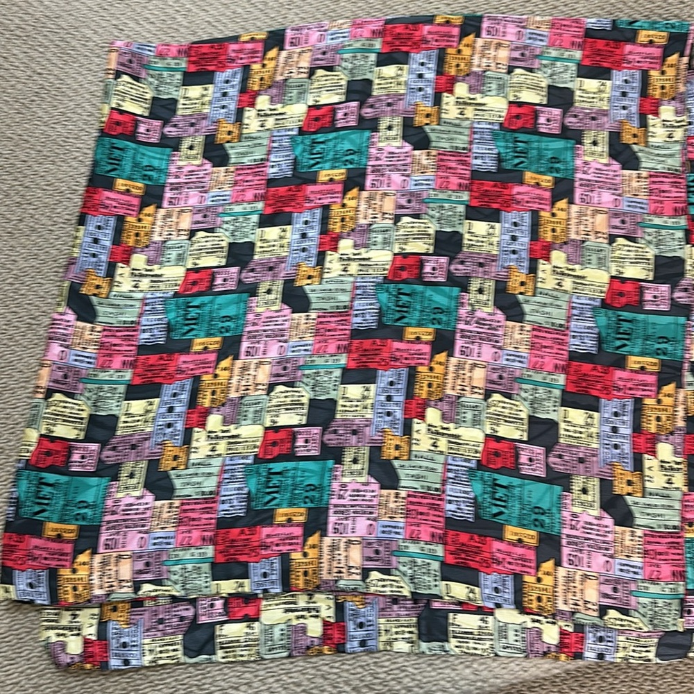 Vintage Nicole Miller silk scarf